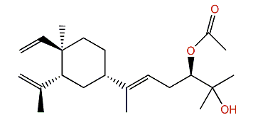 Loba-8,10,13(15)-triene-17,18-diol 18-acetate